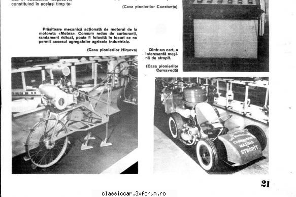 Decupate din revista ! - Mai avem si aceste 2 minuni, motosapa cu motor de - Lucrari de intretinere