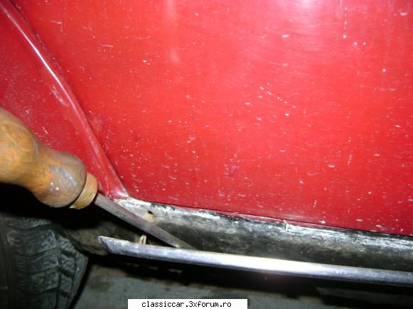 Demontare baghete Dacia 1300 - Nu se rup, ca-s din sarma de otel. Asa cum le - Coltul Tehnic