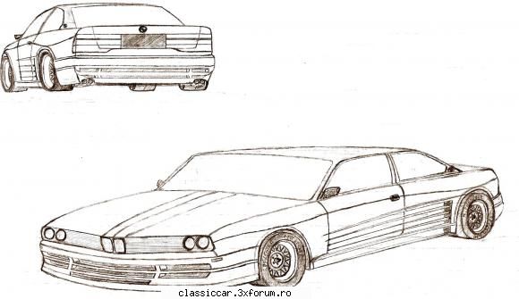 Desene cu masini....fie creatii proprii fie "portrete" - bmw seria lui hamtatar.....ii o - Discutii libere