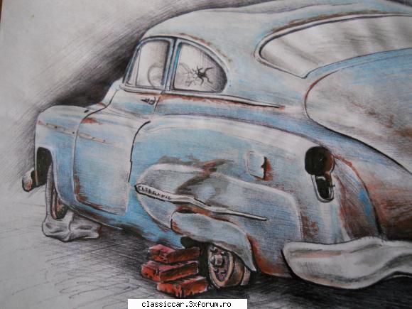Desene cu masini....fie creatii proprii fie "portrete" - In rust we trust !!! - Discutii libere