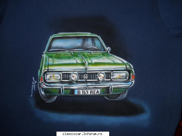 Desene cu masini....fie creatii proprii fie "portrete" - Opel Rekord Commodore - Discutii libere