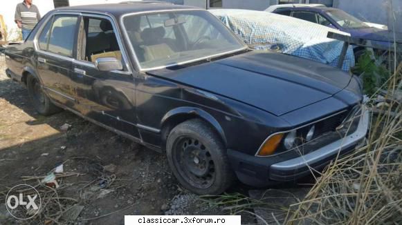 Dezmembrez BMW e23 745i TURBO '79 - Masina se dezmembreaza , nu se vinde - Vanzari  piese si accesorii