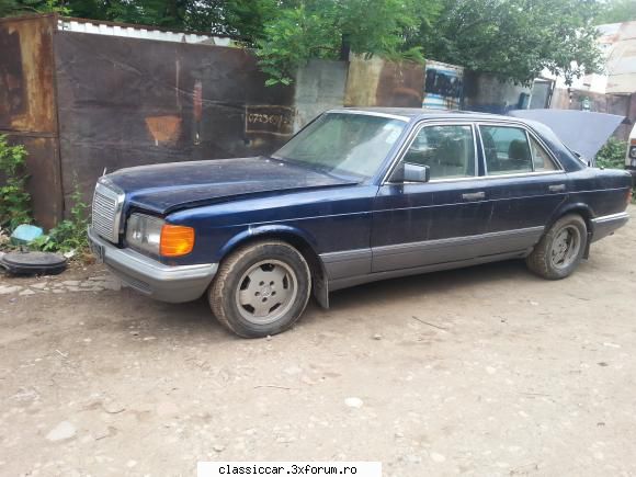 dezmembrez mercedes w126 3000 benzina cutie de viteze automata , trapa electrica , 4 geamuri