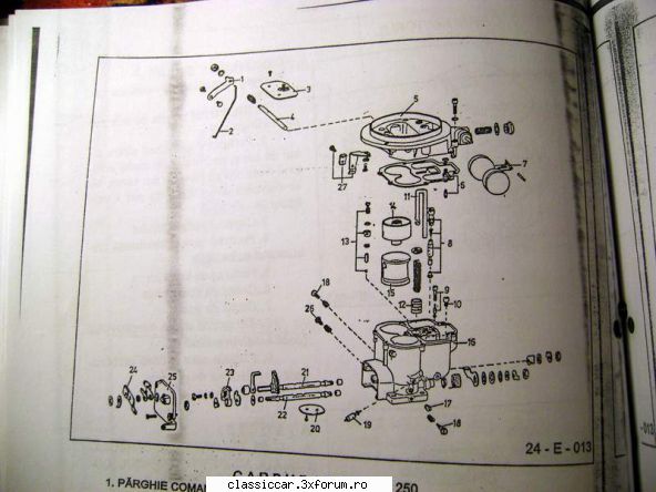 Diagrama carburator aro L25 - Misu de Cluj - Coltul Tehnic