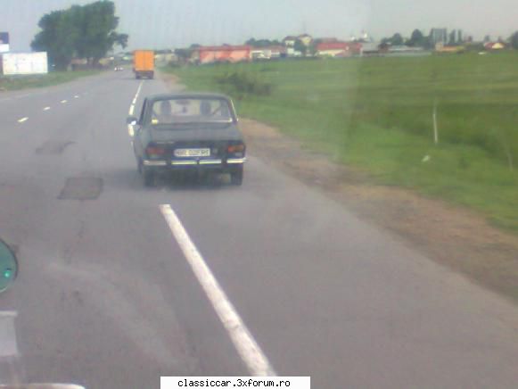 Din Bacau - O Dacia 1300 neagra care mergea cu peste 100km/h - Am vazut prin Romania