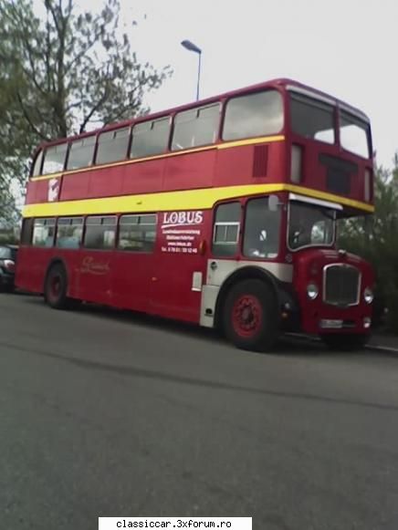Din Germania - Autobuz "Bristol" cu numar de masina istorica - Din lumea larga