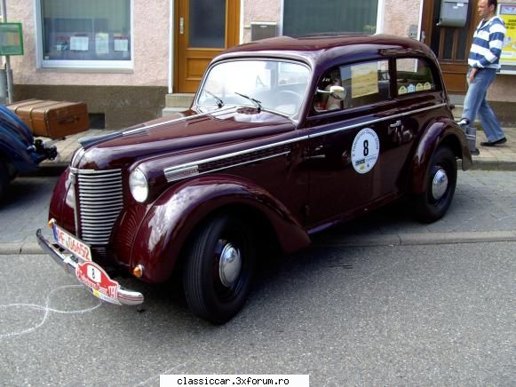 Din Germania - Opel Olympia 1,5, din anul 1948 - Din lumea larga