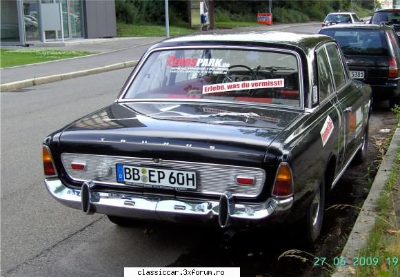 Din Germania - Masina era parcata la B�blingen si are reclama de - Din lumea larga