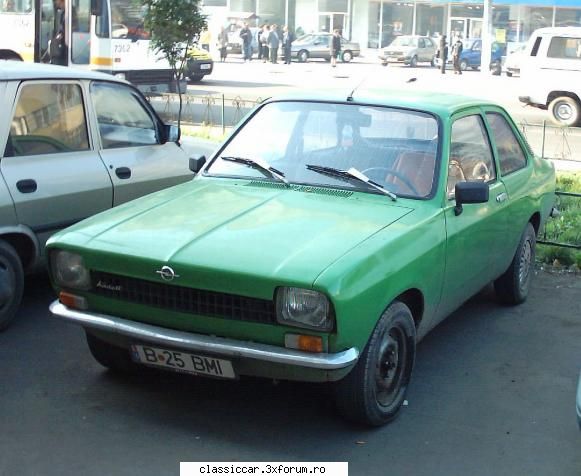 Din Mures - Kadett C cepuit - Am vazut prin Romania