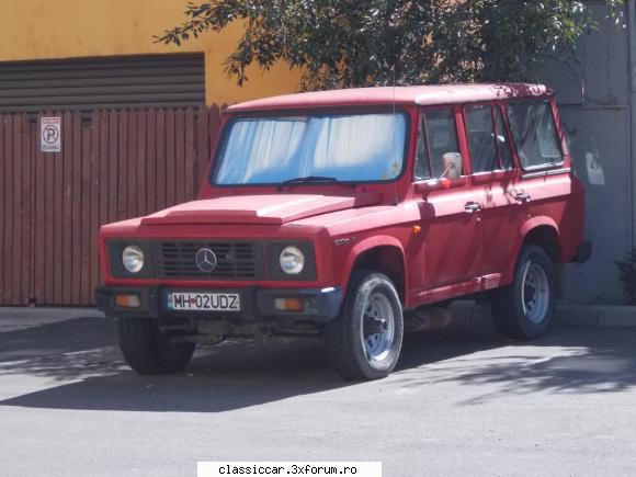 Din Severin - un 244 frumos cu exceptia emblemei de pe masca - Am vazut prin Romania