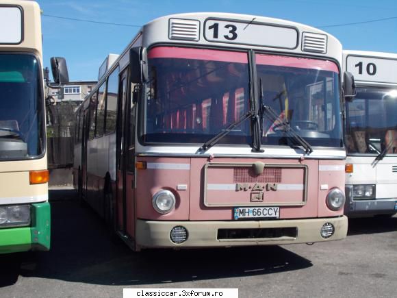 Din Severin - un autobuz MAN la autogara ;) - Am vazut prin Romania