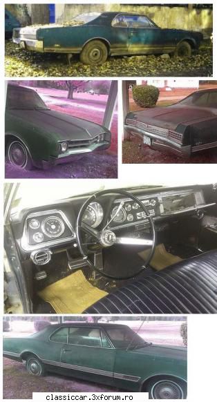 Din Severin - Oldsmobile Starfire din 1966, nu mai avea motor - Am vazut prin Romania