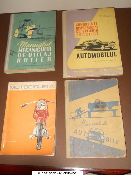Diverse carti - Manualul mecanicului de utilaj rutier Vol. I 1962 - Vanzari- cumparari carti si reviste auto