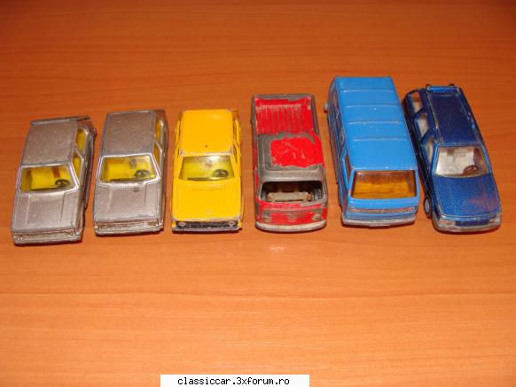 Diverse machte de vanzare - Pret:10 lei/buc. Cele 3 machete VW Golf 1 si VW - Modelism si machetute