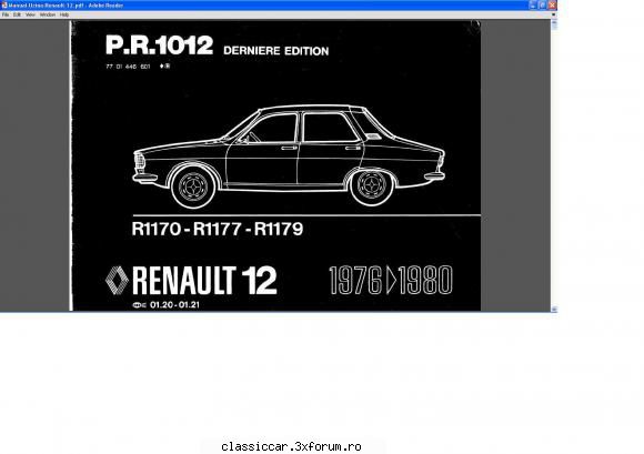 Diverse manuale Renault, Citroen si VW - vercingetorix - Documentatii Tehnice - Colectie de linkuri tehnice utile