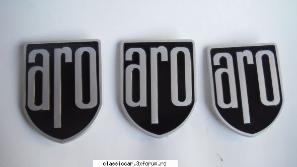Diverse piese - Emblema model mare , din aluminiu , de uzina - Vanzari  piese si accesorii