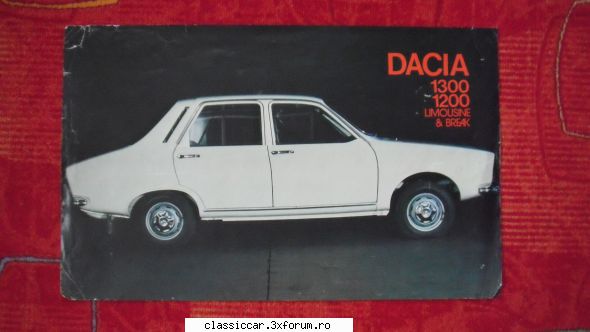 Diverse piese - Poster Dacia pentru export , dimensiune 30x47 - Vanzari  piese si accesorii