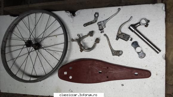 diverse piese vanzare roata fata pegas camping din aluminiu, leifata pegas kent, necesita tapitare,