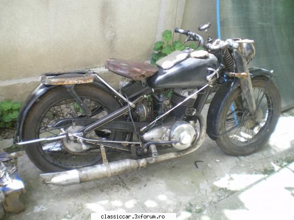 Dkw NZ 350/43 - Inca mai are modificari si piese - Prezentare motociclete, motorete si biciclete de colectie