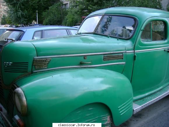 Dodge Sedan 1939 in Bucuresti - dodge sedan 4 doors an 1939 - Am vazut prin Romania
