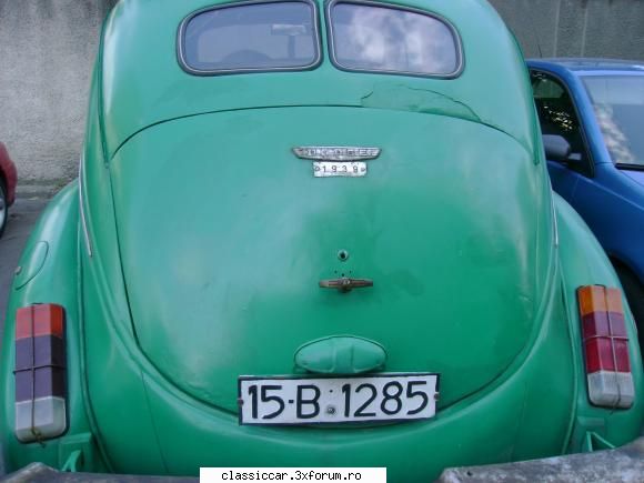 Dodge Sedan 1939 in Bucuresti - 1939an dar a schimbat ceva ce nu mi place - Am vazut prin Romania