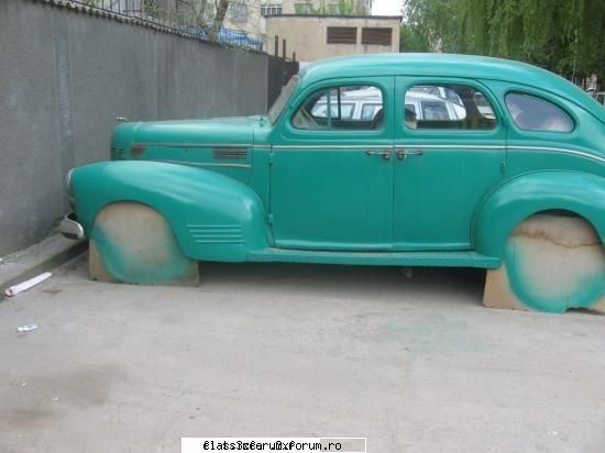 Dodge Sedan 1939 in Bucuresti - petreiulian - Am vazut prin Romania
