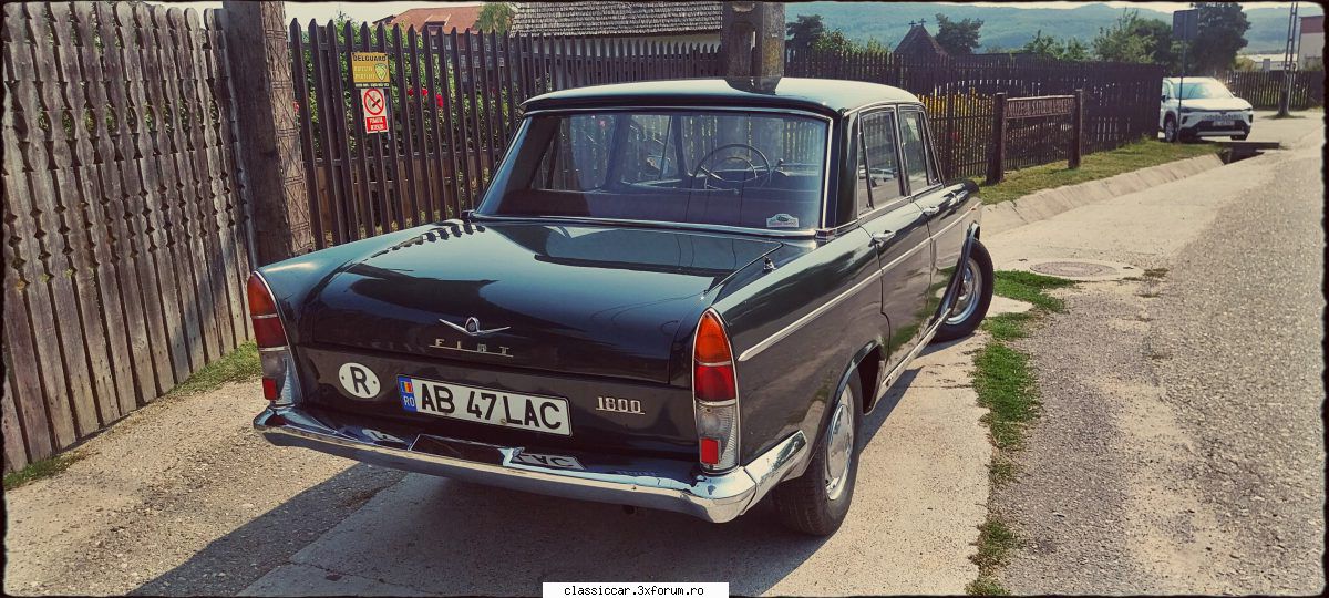 Doi FI(k)ATi "ofticati" : Fiat 1800 B - Mai bine mai tarziu, decat niciodata, nu? - Prezentare masini