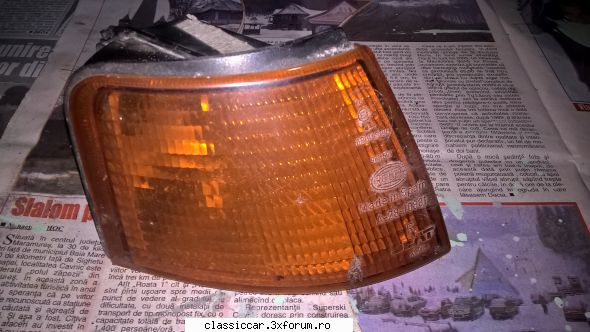 Donez urmatoarele - Semnalizator stg. Seat Toledo - Donatii piese si accesorii