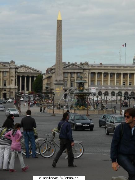 Drumetii cu doisprezecele - Obeliscul lui Ramses din Place de la Concorde - Drumetii prin Mioritic