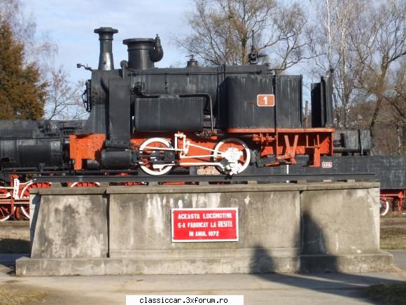 Drumetii cu saispele - prima locomotiva fabricata la Resita in anul 1872 - Drumetii prin Mioritic