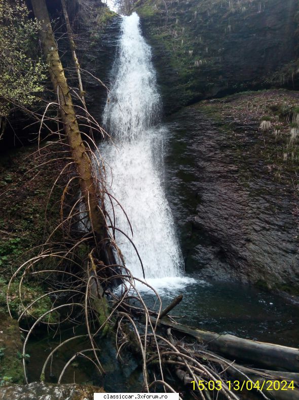 Drumul Apusenilor aprilie 2024 - Cascada Saritoarea Iedutului. Coborarea e mai - Drumetii prin Mioritic