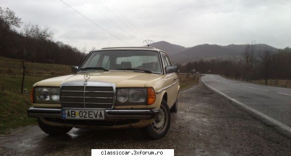 EVA Mercedes w Diesel - foto in urma cu 5 zile - Vanzari auto-moto clasice direct de catre proprietari