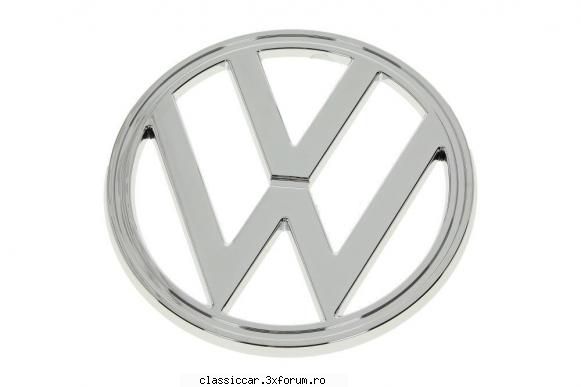Emblema cromata pladtic vw T2b. Noua . - 160 lei. Potriveste doar la modelul - Vanzari  piese si accesorii