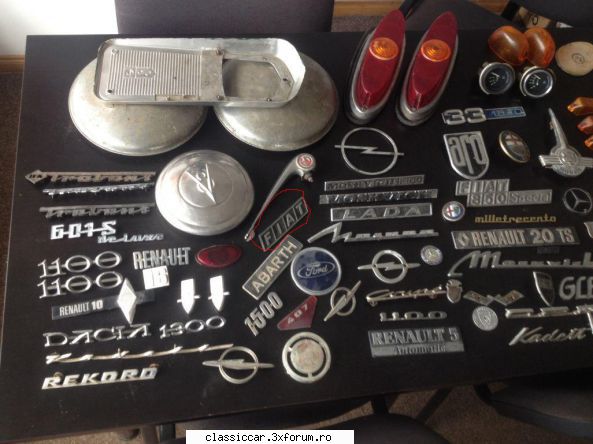 Embleme, Capace, stopuri, Dacia , Fiat, Opel, Mercedes, Moskwich, Trab - classicfan - Vanzari  piese si accesorii
