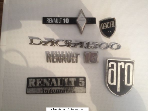 Embleme, Capace, stopuri, Dacia , Fiat, Opel, Mercedes, Moskwich, Trab - george-bogdan - Vanzari  piese si accesorii