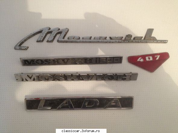 Embleme, Capace, stopuri, Dacia , Fiat, Opel, Mercedes, Moskwich, Trab - george-bogdan - Vanzari  piese si accesorii