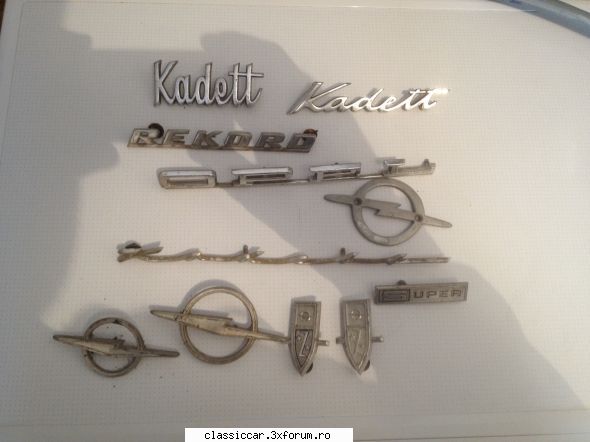 Embleme, Capace, stopuri, Dacia , Fiat, Opel, Mercedes, Moskwich, Trab - george-bogdan - Vanzari  piese si accesorii