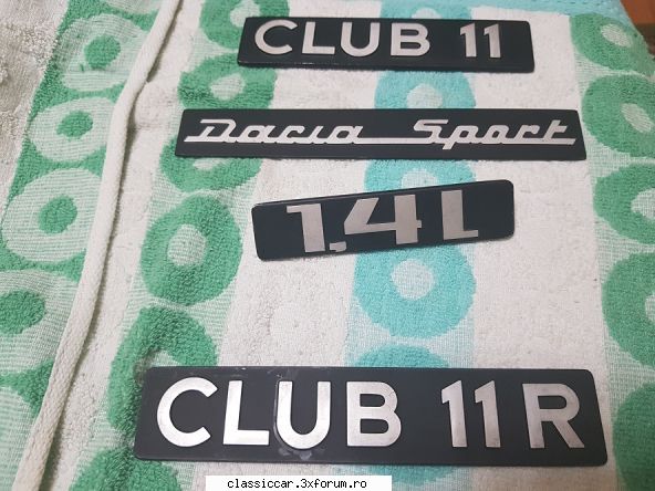 Embleme noi Aro, Oltcit, Dacia. - cabriolette - Vanzari  piese si accesorii