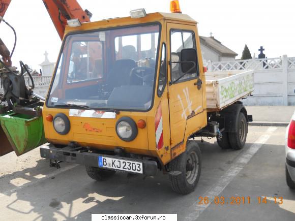 Epave sau nu, cu siguranta vechi intalnite pe meleagurile tarii - Multicar din Germani - Am vazut prin Romania
