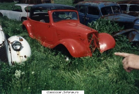 Epave sau nu, cu siguranta vechi intalnite pe meleagurile tarii - Un citroen semirestu - Am vazut prin Romania