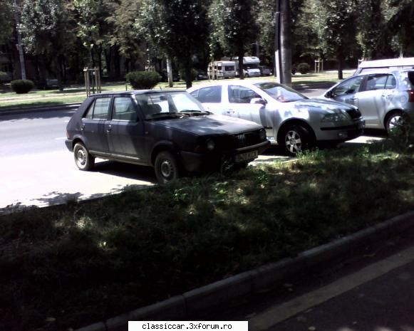 Epave sau nu, cu siguranta vechi intalnite pe meleagurile tarii - Fiat Ritmo, modelul - Am vazut prin Romania
