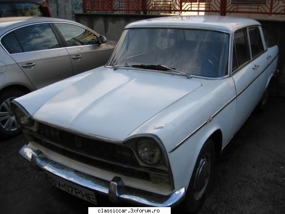 Epave sau nu, cu siguranta vechi intalnite pe meleagurile tarii - Fiat 1800 in Brasov - Am vazut prin Romania