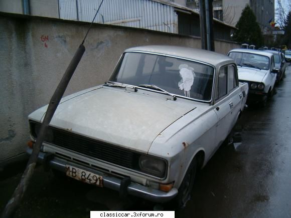 Epave sau nu, cu siguranta vechi intalnite pe meleagurile tarii - un mosk 1500 cu soma - Am vazut prin Romania