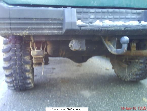 Este si in BM,daca te uiti. - Este 4x4,cu diferential cu blocare,fără - Am vazut prin Romania