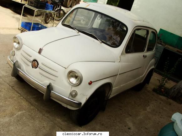FIAT-ul 600 al lui Marczello - A-nceput deja. Am achizitionat un FIAT 600 de - Reconditionari si Restaurari