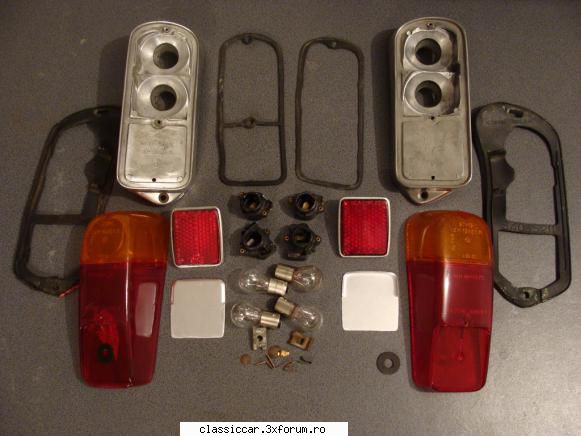FIAT-ul 600 al lui Marczello - faruri reconditionate: curatat tot, lustruit - Reconditionari si Restaurari