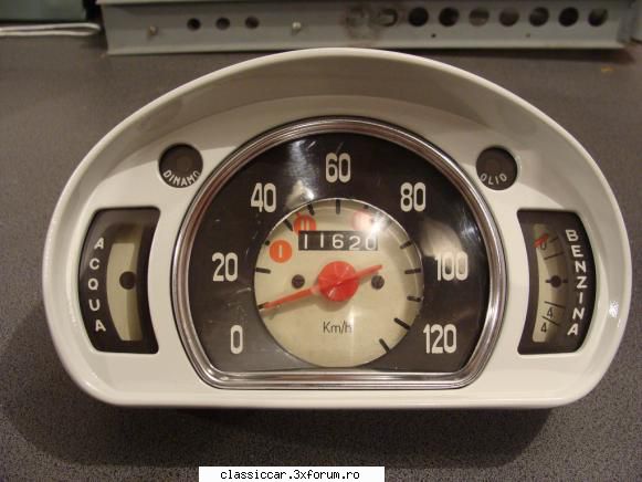 FIAT-ul 600 al lui Marczello - Am incheiat cu bordul. am curatat si revopsit - Reconditionari si Restaurari