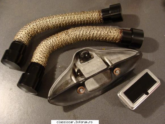 FIAT-ul 600 al lui Marczello - conducte de caldura, scrumiera, lampa de numar - Reconditionari si Restaurari