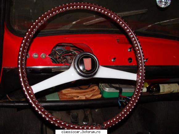 FIAT-ul 600 al lui Marczello - am spalat husa si dupa o munca de ceasornicar - Reconditionari si Restaurari