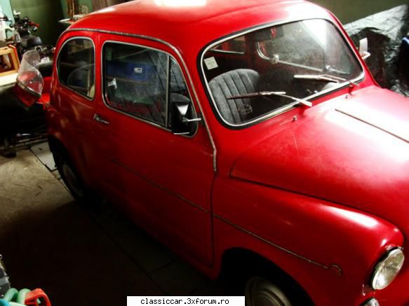 FIAT-ul 600 al lui Marczello - am facut gauri si am prins in nituri - Reconditionari si Restaurari